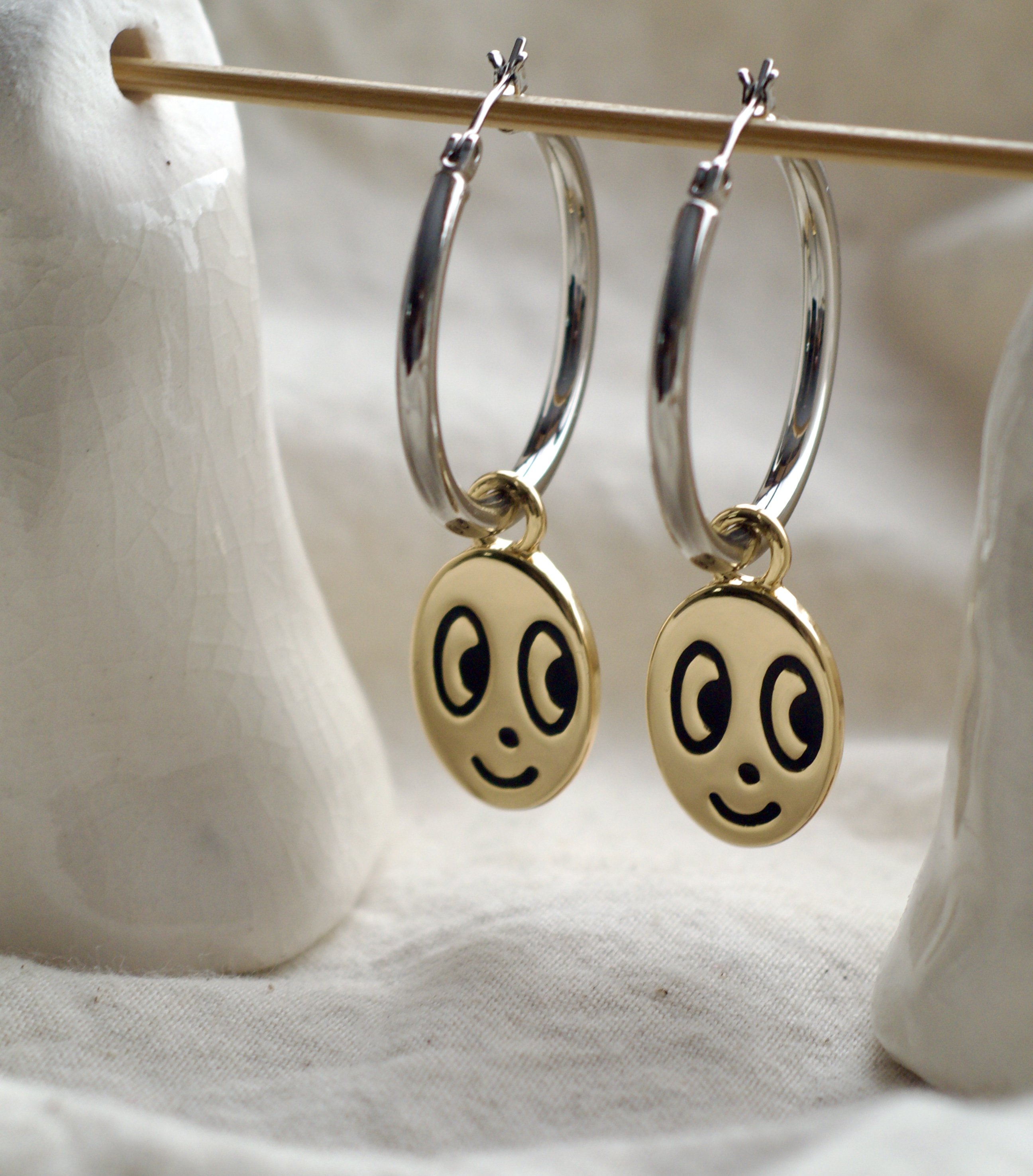 Smiley Face Earrings